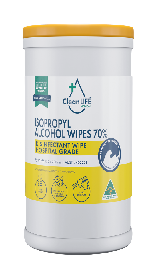 Isopropyl Alcohol Wipes 75